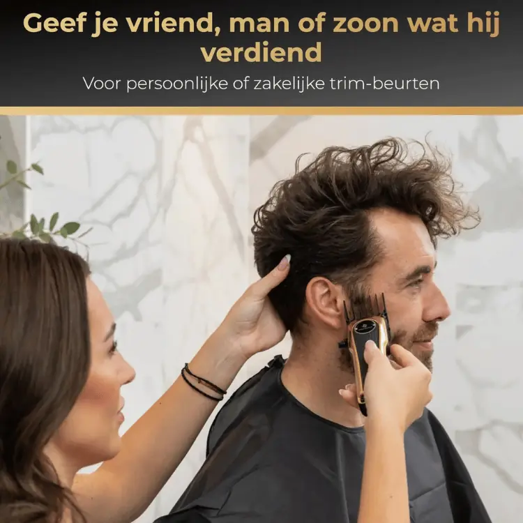 De Wellshave all-in-one tondeuse eenvoudig oplaadbaar via USB-adapter, laptop of powerbank.