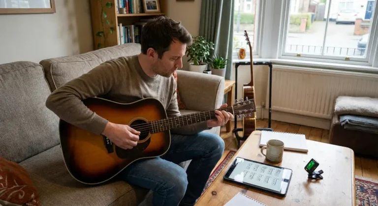 Gitaar spelen