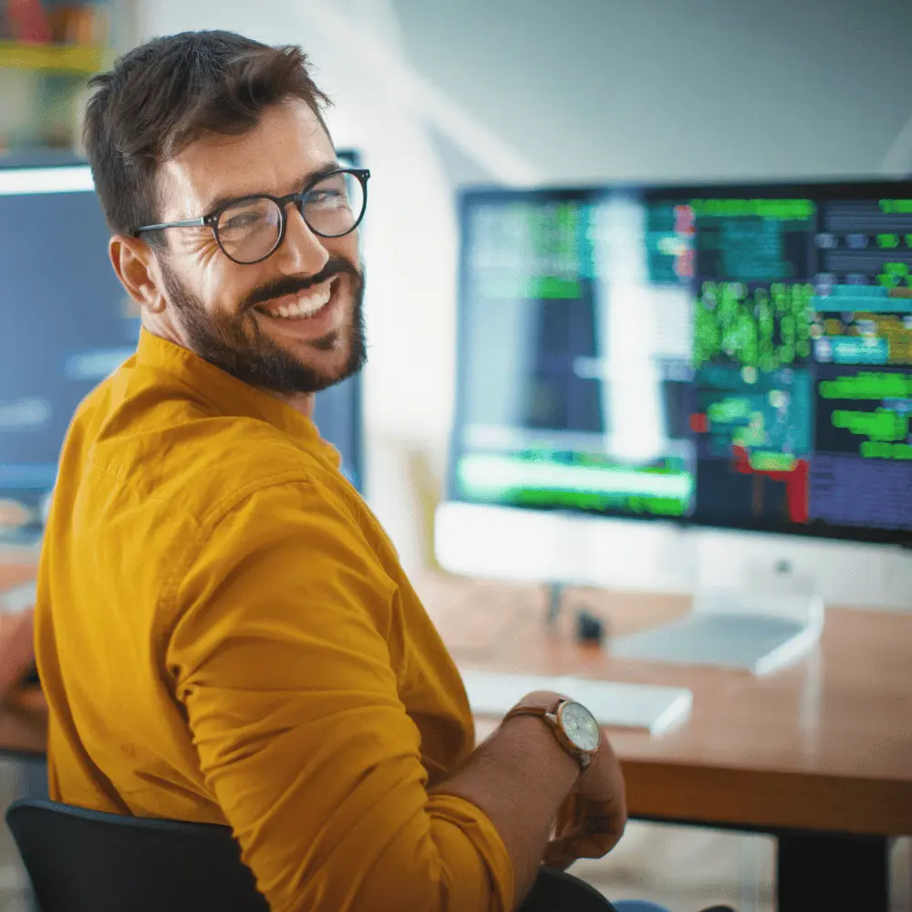 Snelle WordPress hosting man