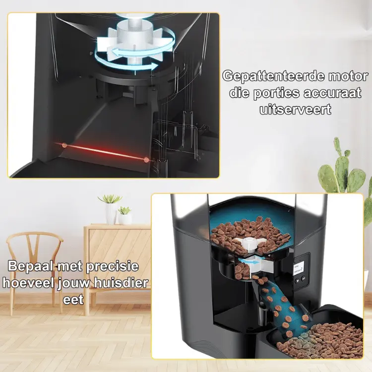 Voerbak met tijdslot manual