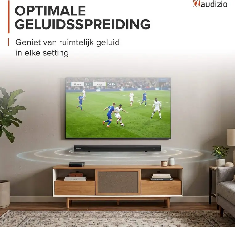 Audizio SB90 soundbar review: meer tv-geluid zonder subwoofer-gedoe 2