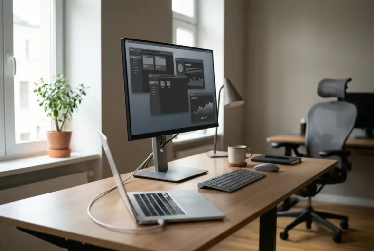 beste monitor voor thuis werken - meesterman
