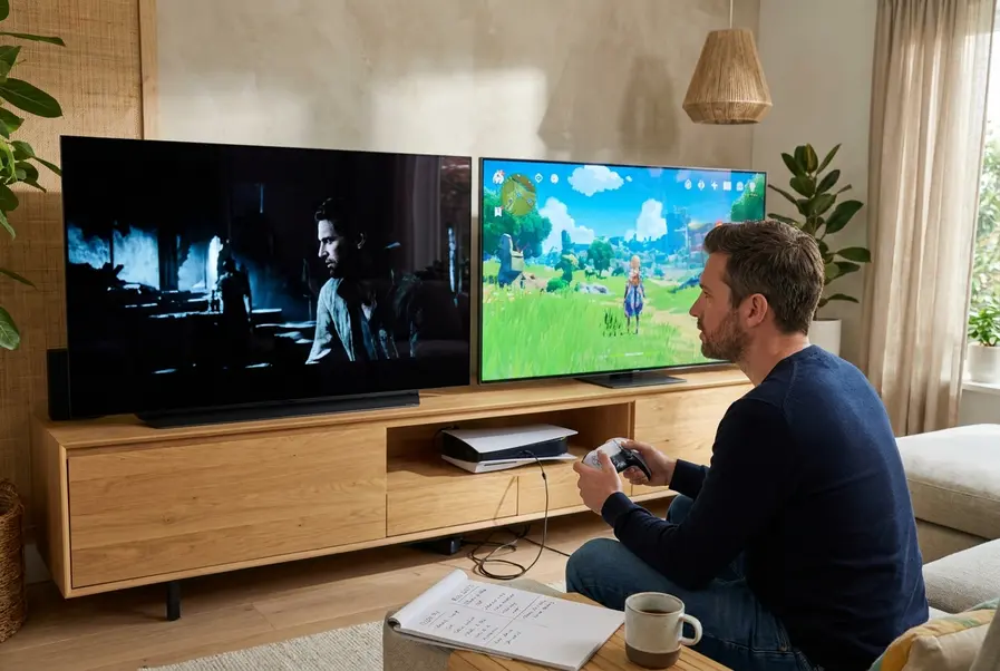 beste tv voor ps5