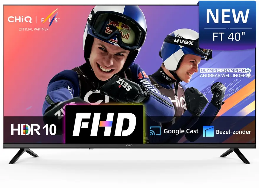 CHiQ L40FT review: slimme 40 inch Google TV met strak randloos design