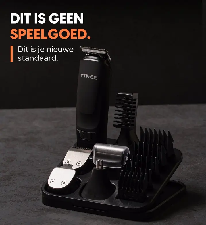 Finez 12-in-1 “Smooth Operator” baardtrimmer review 12