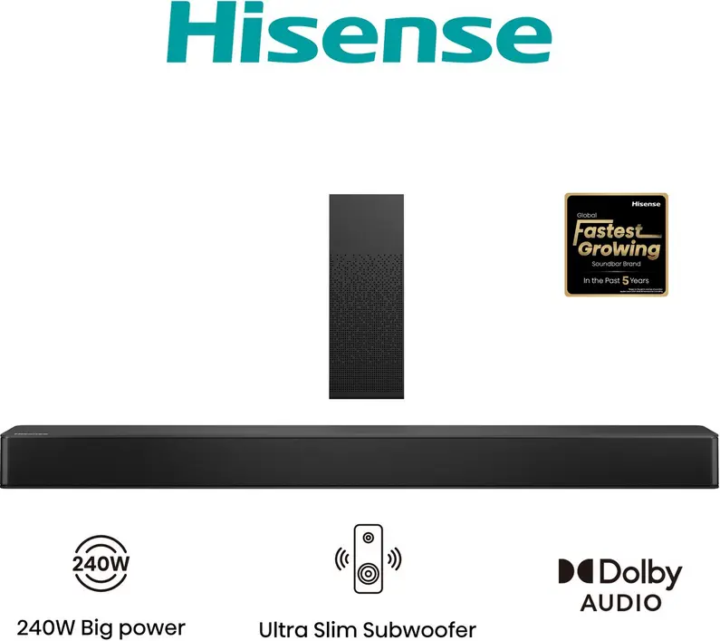 Hisense HS2100 review: betaalbare 2.1-soundbar die je bank laat meetrillen?