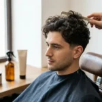 kapsel voor krullend haar mannen - meesterman