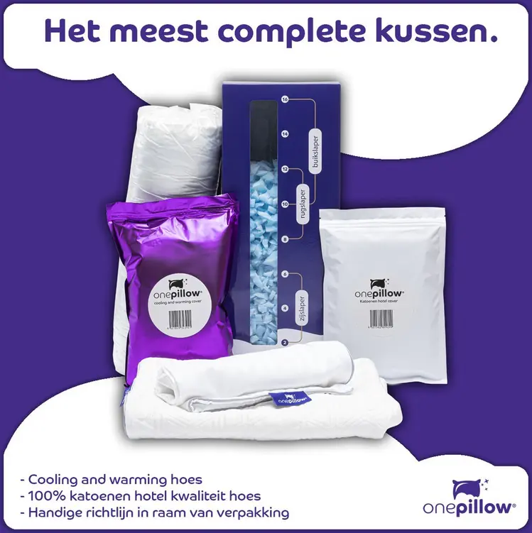 OnePillow® hoofdkussen review 4