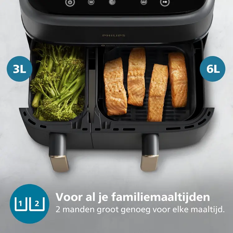 Philips NA351/00 dual airfryer review 6