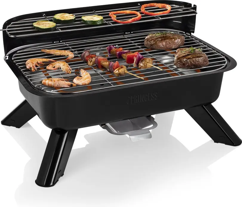 Princess 112252 Hybride Barbecue review: balkonvriendelijke keuze tussen stekker en kolen