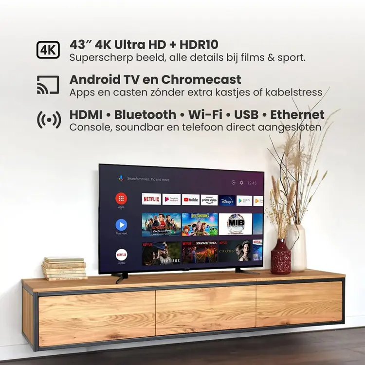 Salora 43QLEDTV review (2025): compacte QLED met veel smart gemak 4