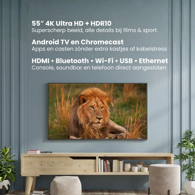 Salora 55QLEDTV review 4