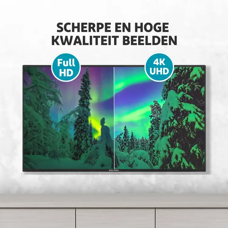 Salora 55QLEDTV review 7