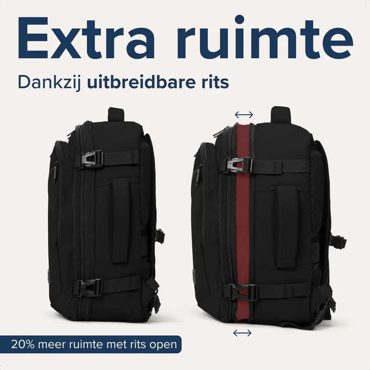 TRVLMORE 25L reistas review 3