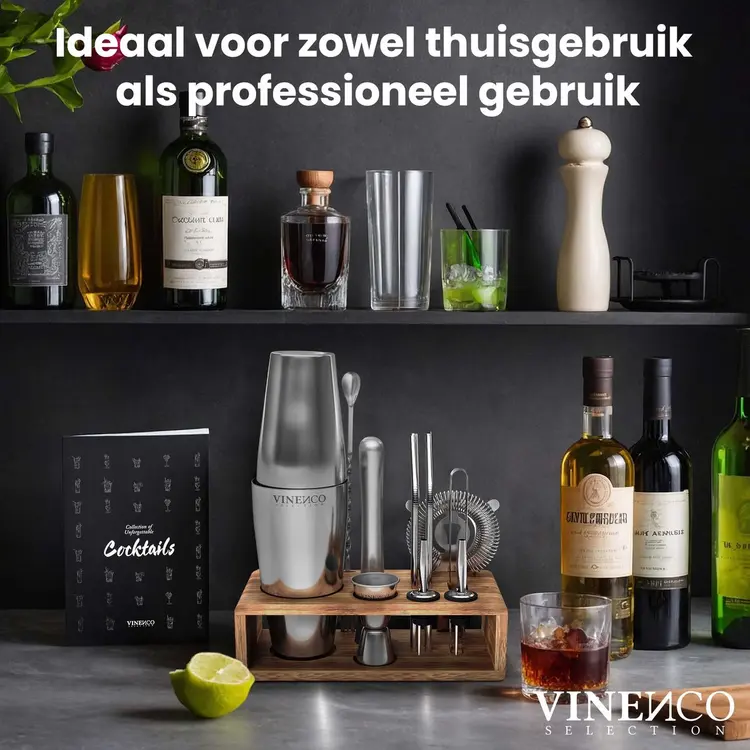 VINENCO Boston cocktailshaker set review 5