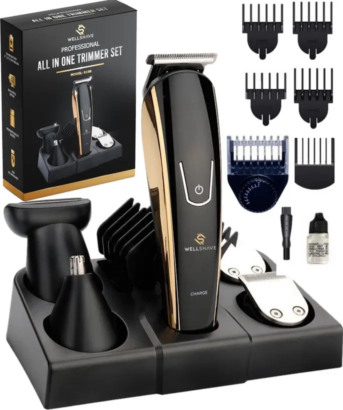 Wellshave 5 in 1 Baardtrimmer Mannen Pro review